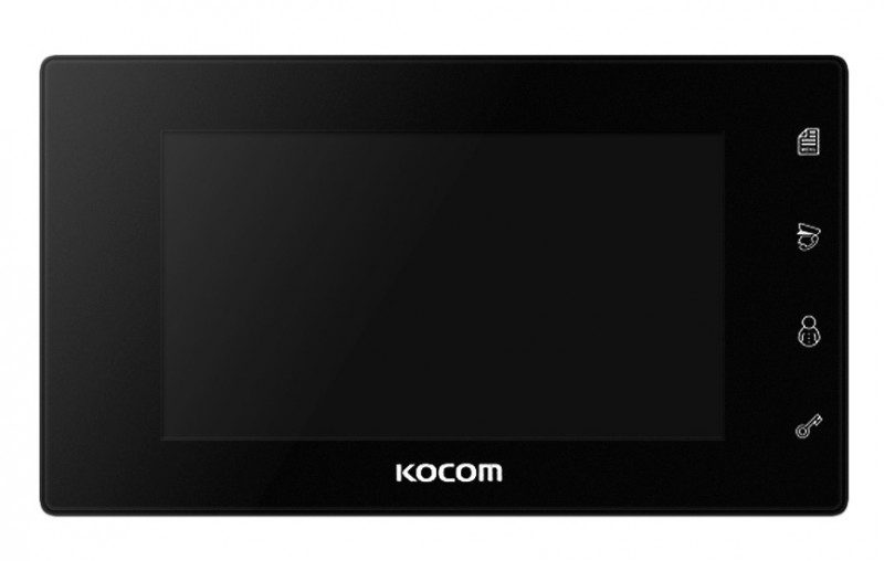 Видеодомофон Kocom KCV-504 Black