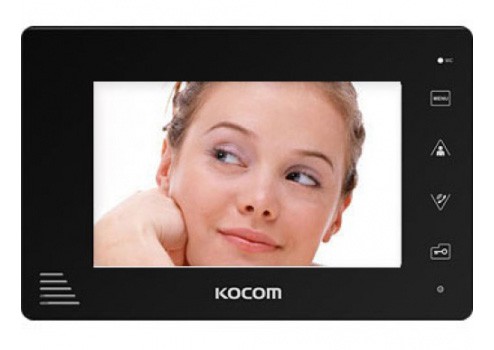 Видеодомофон Kocom KCV-A374SD Black